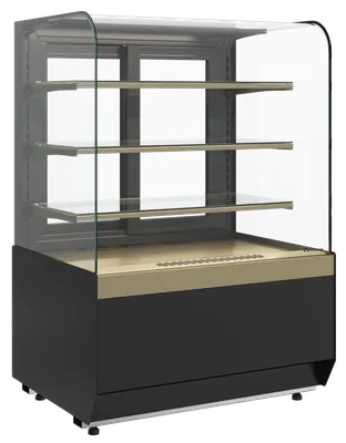 Витрины кондитерские Витрина кондитерская Carboma KR70 VM 1,3-1 LIGHT, 9005-0109, холодильная