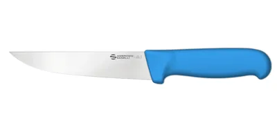 Инвентарь и инструмент Нож Sanelli Ambrogio серии Supra Colore, SD12016L, обвалочный 160 мм, синий