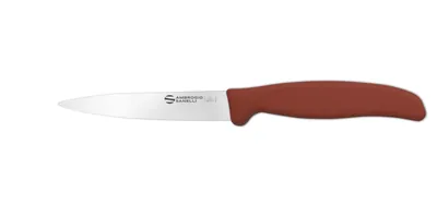 Инвентарь и инструмент Нож Sanelli Ambrogio серии Supra Colore ST82011N, для овощей 110 мм, коричневый