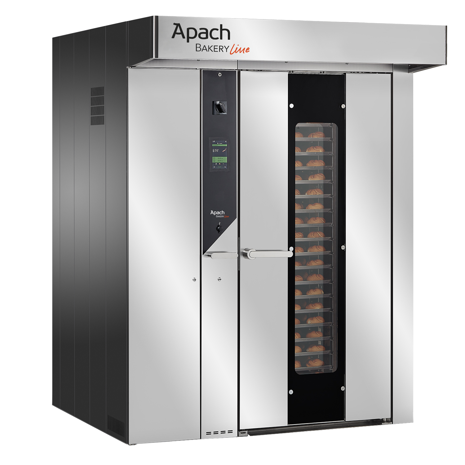 Ротационные печи ПЕЧЬ РОТАЦИОННАЯ ЭЛЕКТРИЧЕСКАЯ APACH BAKERY LINE GT106/108FE TSTTA ПЛАТФОРМА