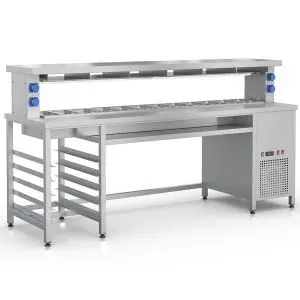 Тепловые полки и поверхности Станция для бургеров RoboLabs СФ-290Т