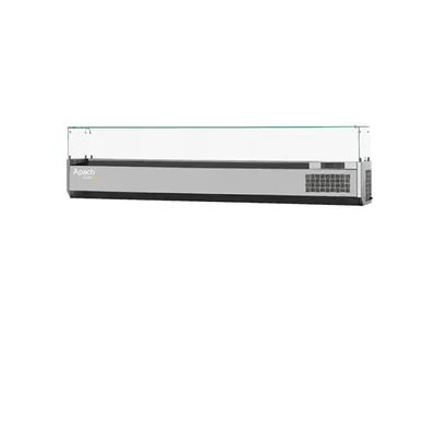 Витрины холодильные универсальные ВИТРИНА ХОЛОДИЛЬНАЯ СО СТЕКЛОМ APACH CHEF LINE LDR23032GR Б/АГРЕГАТА