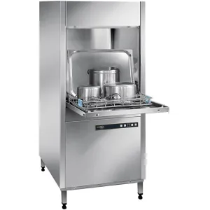 Машина котломоечная фронтальная Hobart 702-11A Ecomax с дозатором моющего средства и сливной помпой