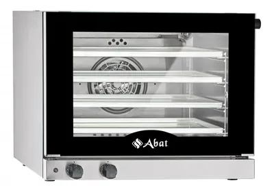 Конвекционные печи Печь конвекционная Abat КПП-4М, 4 уровня, 460х330 мм, нерж. камера, нерж. корпус, эл/мех