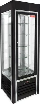 Витрины кондитерские ВИТРИНА КОНДИТ/ВЕРТИКАЛЬНАЯ HICOLD VRC 350 R Sh BLACK FR