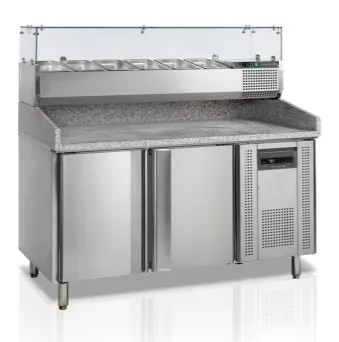 Столы для пиццы и салатов СТОЛ ДЛЯ ПИЦЦЫ TEFCOLD PT1200 + VK38-150