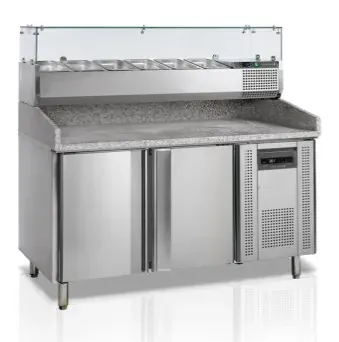 Столы для пиццы и салатов СТОЛ ДЛЯ ПИЦЦЫ TEFCOLD PT1200 + VK38-150