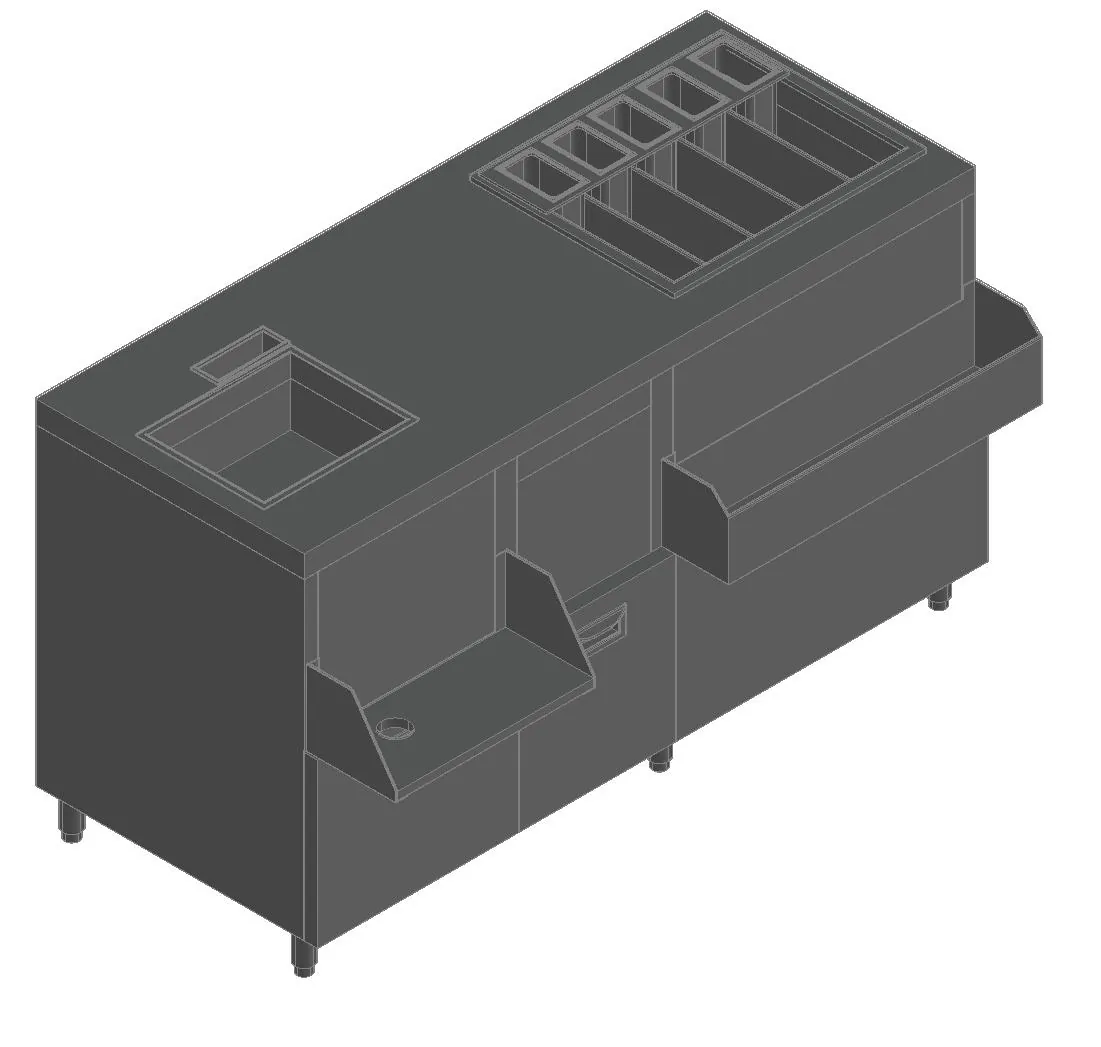 Станция барная Hicold НБМКС-15/6ПК без борта