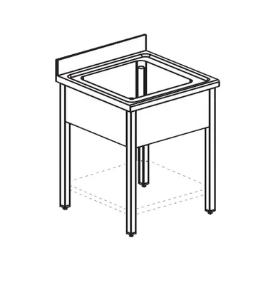 Ванны моечные ВАННА МОЕЧНАЯ APACH CHEF LINE LS67-45