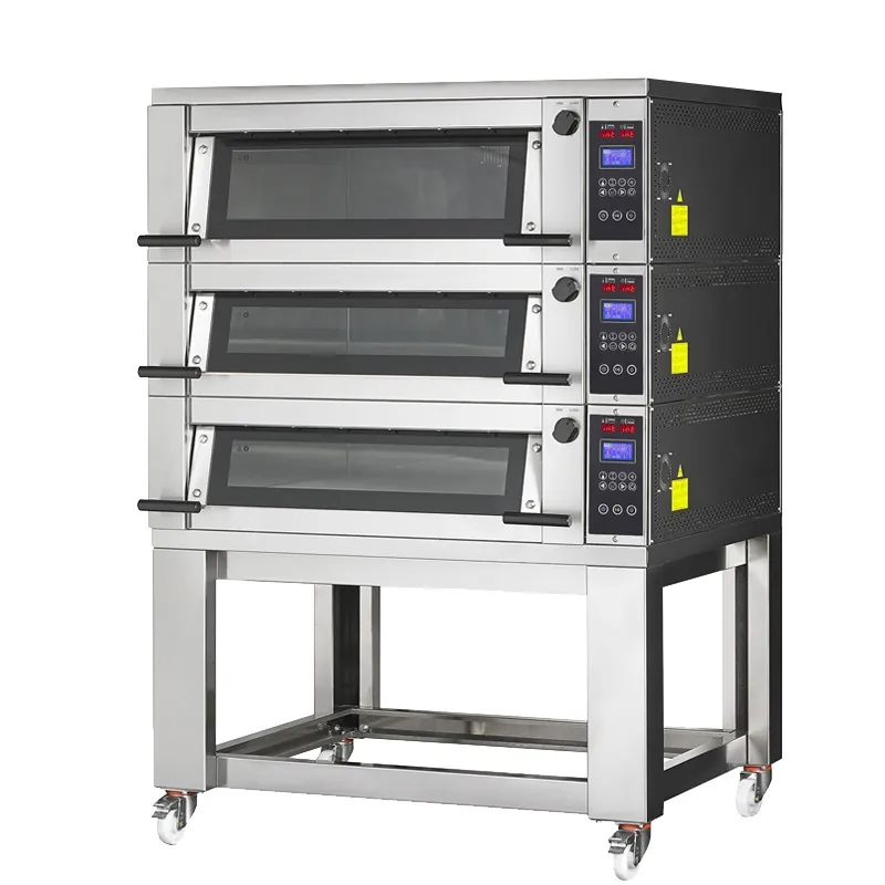 Печь подовая без козырька с подставкой без направляющих APACH BAKERY LINE E6K2L DP