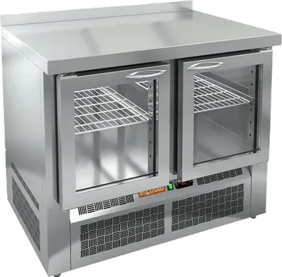 Столы холодильные СТОЛ С ХОЛОДИЛЬНЫМ ШКАФОМ HICOLD GNEG 11 HT (R290)