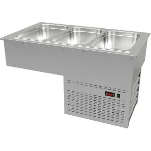 Охлаждаемые модули линий раздачи Ванна холодильная встраиваемая Gastrolux ВОВ-106/GN