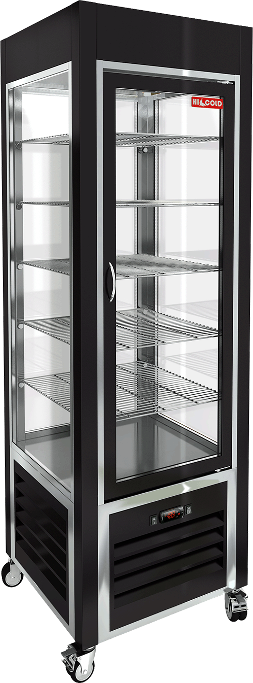 Витрины кондитерские ВИТРИНА КОНДИТ/ВЕРТИКАЛЬНАЯ HICOLD VRC 350 BLACK FR