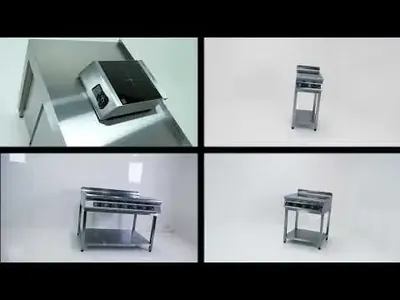 Шкафы нейтральные ПОДСТАВКА КОБОР ПОД ИНДУКЦИОННУЮ ПЛИТУ I9-4T ЗАКРЫТАЯ P9-4S2