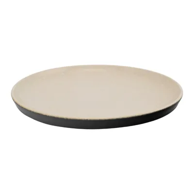 Kutahya Crouton CRT20DU855A11 Тарелка плоская (d20см, h2,55см) CREAM/BLACK