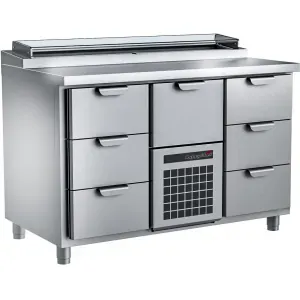 Столы для пиццы и салатов Стол холодильный саладетта HappyChef TC GS 3-CBR-3