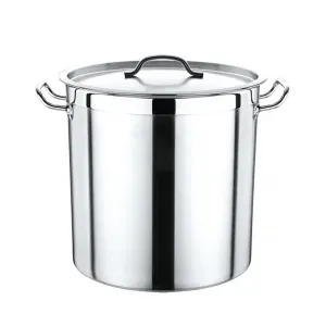 Наплитная посуда Кастрюля D 35см h 35см 33л дно сэндвич Enigma Cookware 304FHDT535