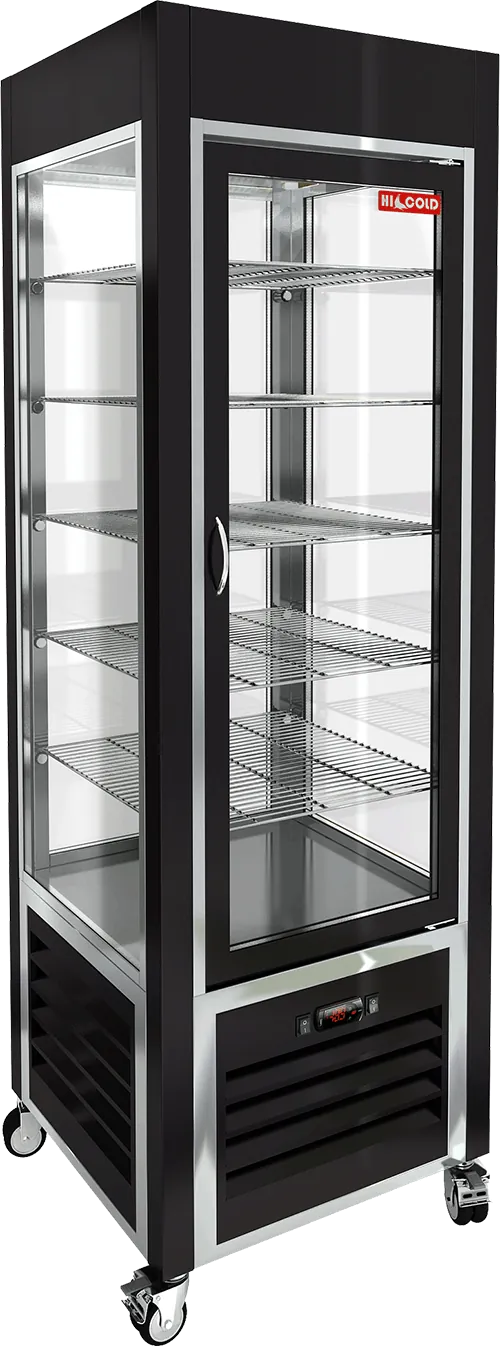 Витрина кондит/вертикальная Hicold VRC 350 BLACK FR