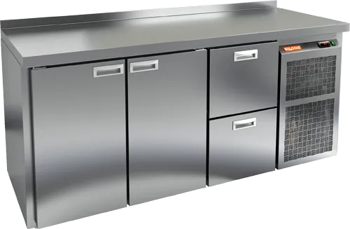 Столы холодильные СТОЛ С МОРОЗИЛЬНЫМ ШКАФОМ HICOLD BN 112 BR2 BT (R290)