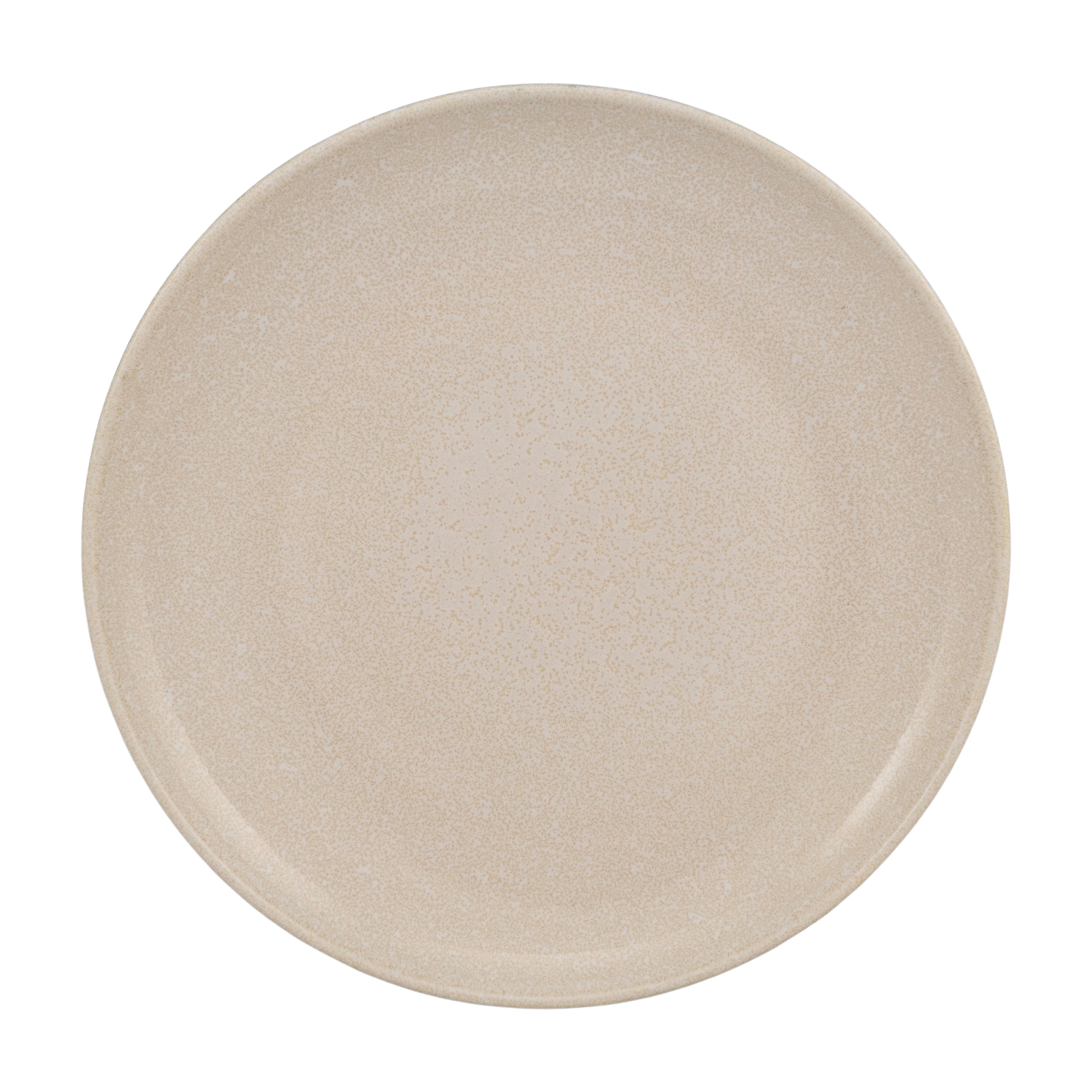 Kutahya Crouton CRT20DU855A11 Тарелка плоская (d20см, h2,55см) CREAM/BLACK