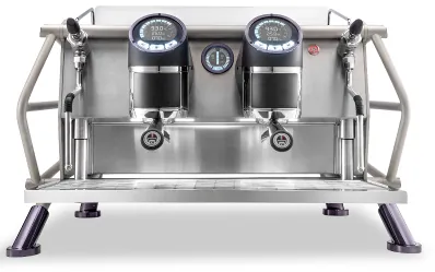 Кофемашина Sanremo Café Racer Freedom 2 гр. стальная-голубая