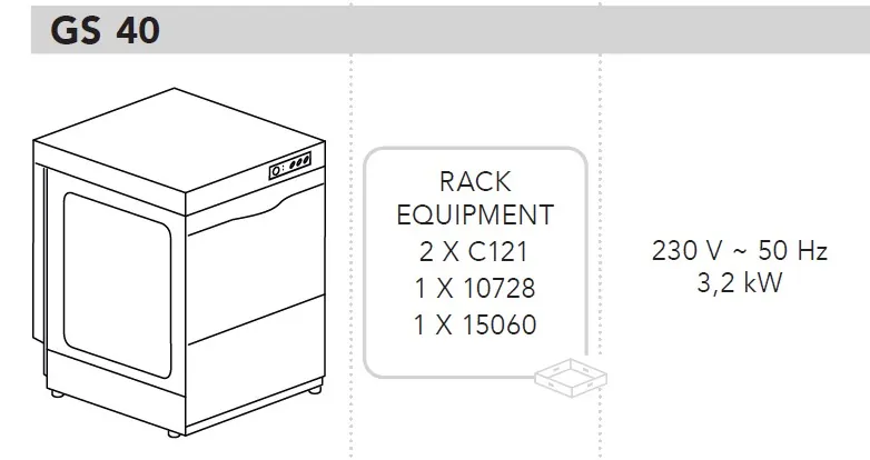 Машина стаканомоечная Dihr GS 40+PS