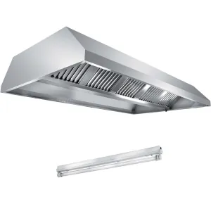 Зонт вытяжной островной Metaltecnica C 1130200+2xLA/36
