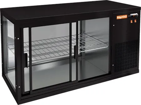 Витрина Hicold VRL 1300 R BLACK