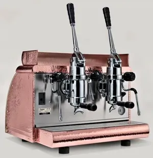 Кофемашины Кофемашина VICTORIA ARDUINO ATHENA LEVA 2 группы медь ручная подача 57570 1Ф