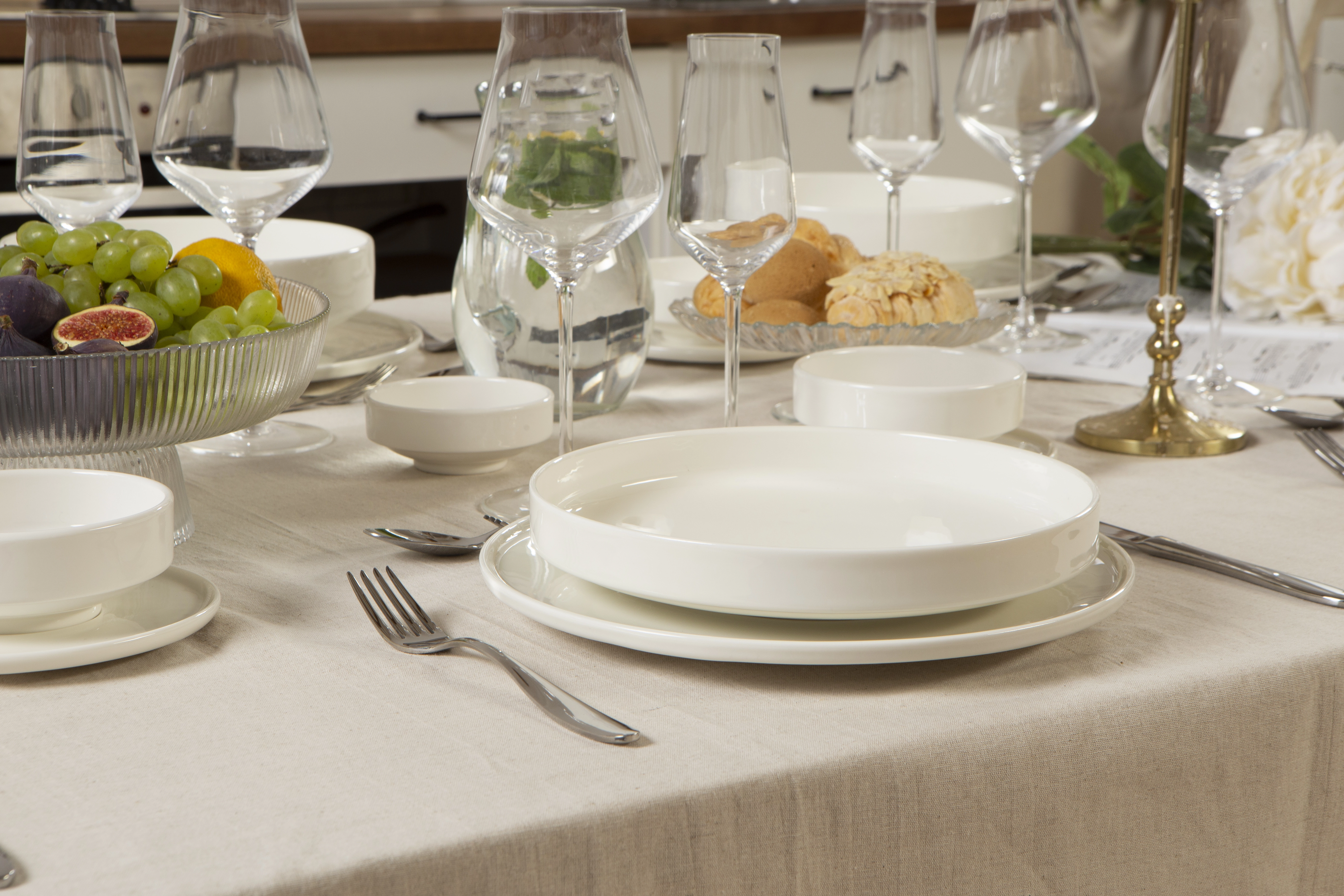 KUTAHYA BONE Chef Taste Of BNCTO19KK00 Салатник штабелируемый (1000мл, d19см, h5,83см)