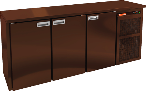 СТОЛ С МОРОЗИЛЬНЫМ ШКАФОМ HICOLD BN 111 BR2 BT BAR (R290)