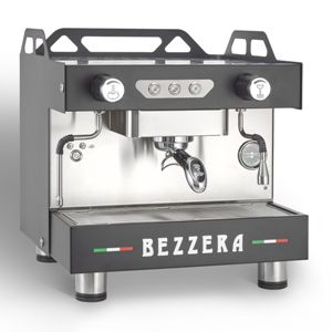 Кофемашины КОФЕМАШИНА АВТОМАТ BEZZERA MODA DE 1GR ЧЕРНАЯ МАТОВАЯ+ЭКОНОМАЙЗ+ПОДСВЕТ 1ФАЗА