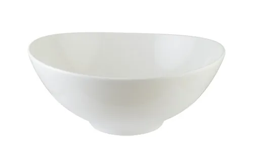 Салатник Bonna AGR19KS, 68401, d=190 мм 1400 мл h=82 мм белый форма Агора
