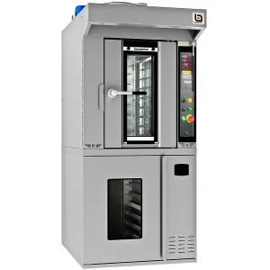 Печь конвекционно-ротационная Bassanina FR MINI E46.10 комплект с расстойкой FR MINI E46.PR LCD