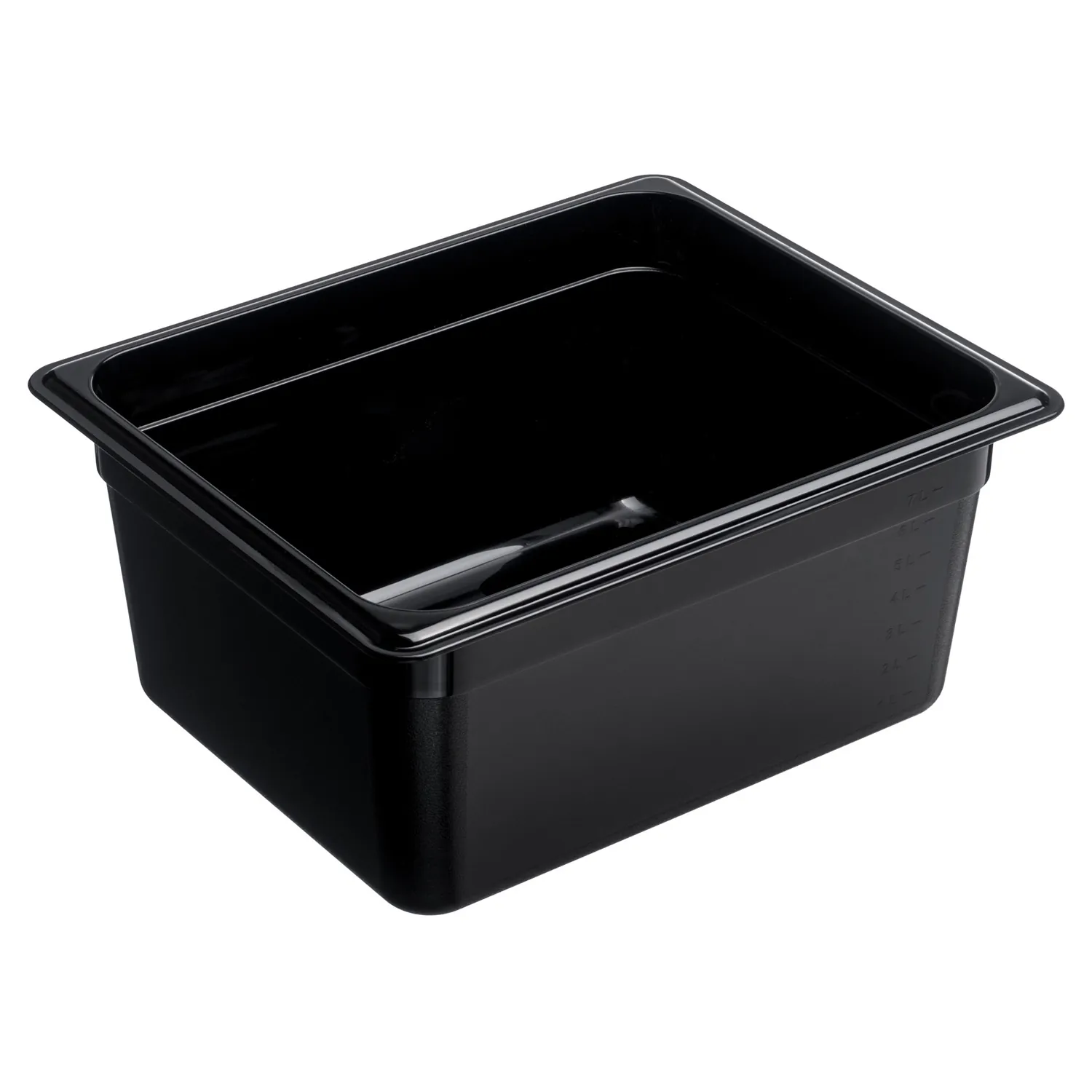 Гастроемкость 1/2 h=150 мм. 325*265 мм. 8,7 л. поликарб. черная GP Gastroplast