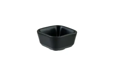 Салатник Bonna NOTMOD9DKS, 70943, квадр. 75х75 мм 110 мл h=40 мм, черный