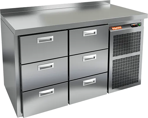 СТОЛ С МОРОЗИЛЬНЫМ ШКАФОМ HICOLD SN 33 BR2 BT (R290)
