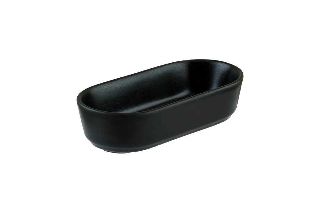 Салатник Bonna NOTMOD15DOK, 70585, 155х80 мм 265 мл h=42 мм, черный