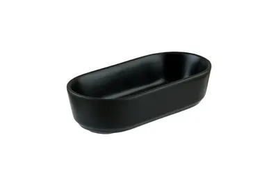 Салатник Bonna NOTMOD15DOK, 70585, 155х80 мм 265 мл h=42 мм, черный