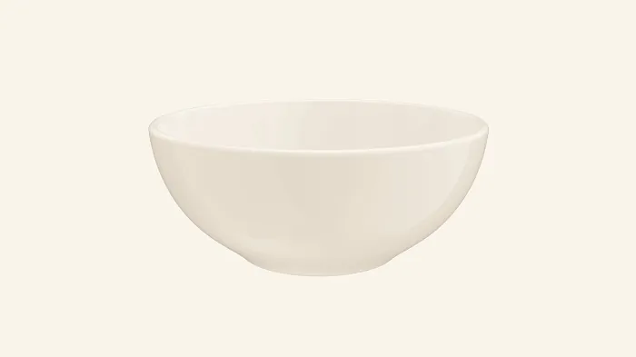 Салатник d=130 мм. 450 мл. h=55 мм. Белый 2 Чойс (тарелка подст. 72901) Bonna /1/12/732/ MOS13KS-2 7
