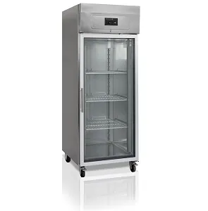Шкафы морозильные ШКАФ ХОЛОДИЛЬНЫЙ СО СТЕКЛОМ TEFCOLD RK710G
