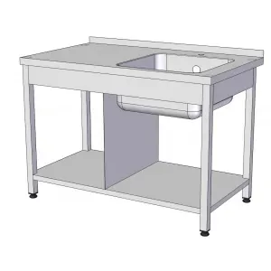 Ванны моечные Ванна моечная RoboLabs ВМЦП1-120/7Л-B85-Д