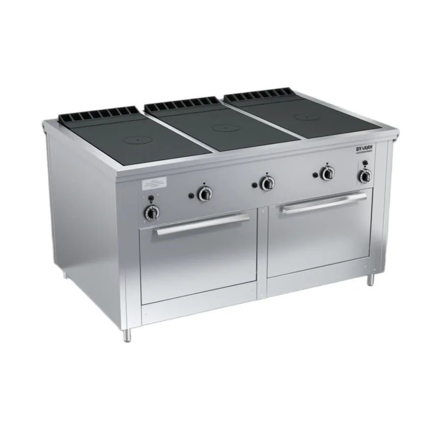 Плиты профессиональные ПЛИТА ГАЗОВАЯ ВУЛКАН-HEIDEBRENNER ПРГ-IIA-3С 2ДШ MAXI АРТ.82352