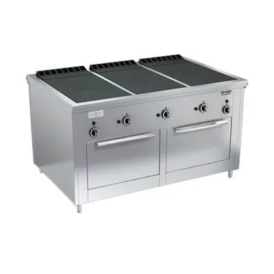 Плиты профессиональные ПЛИТА ГАЗОВАЯ ВУЛКАН-HEIDEBRENNER ПРГ-IIA-3С 2ДШ MAXI АРТ.82352