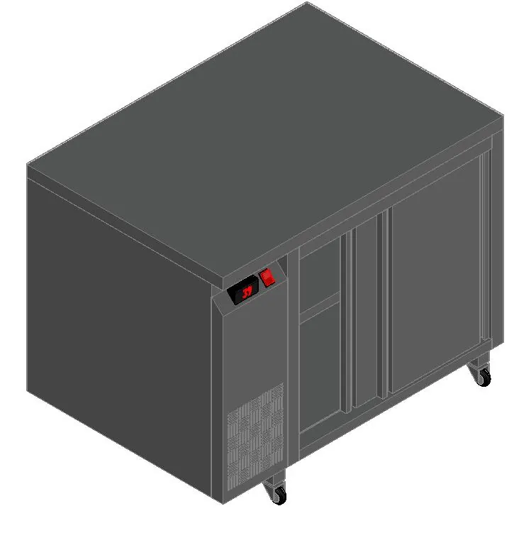 Столы тепловые СТОЛ С ТЕПЛОВЫМ ШКАФОМ HICOLD TS 10 GN O M