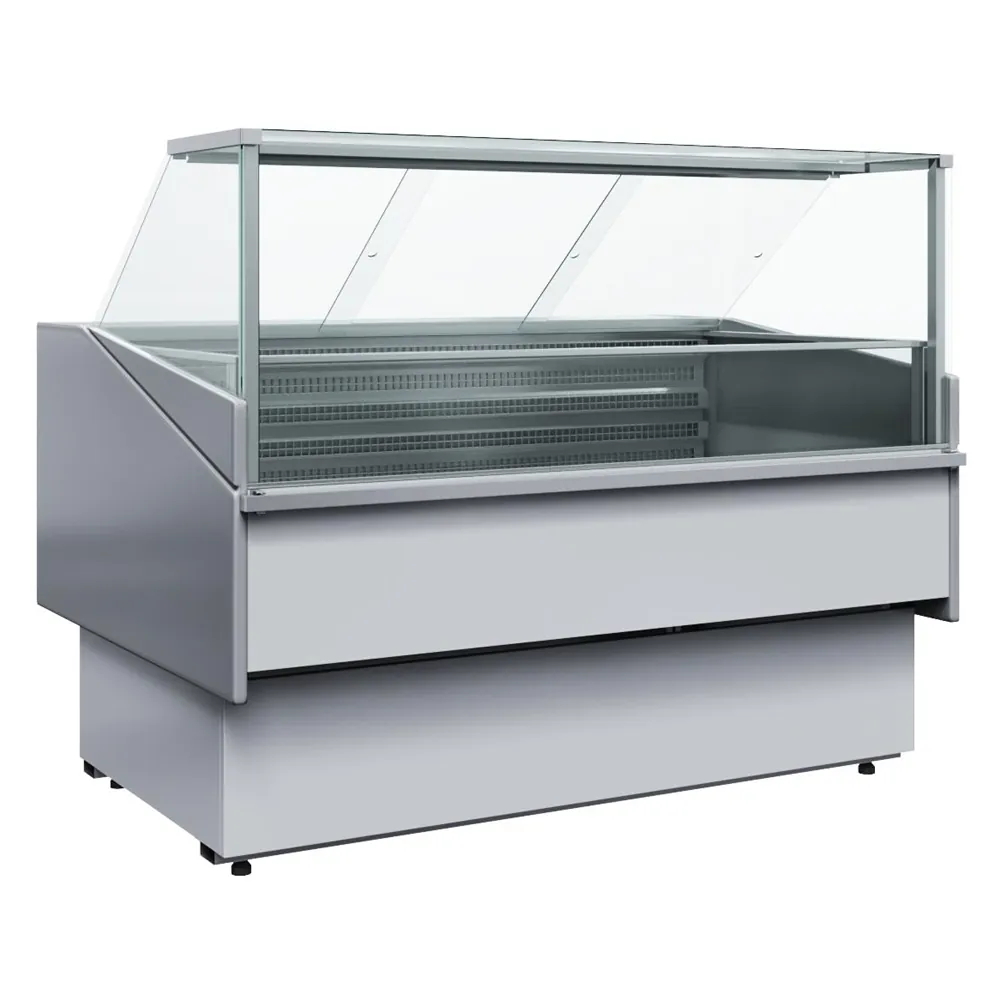 Витрина морозильная Полюс GC110 SL 0,94-1 (с боковинами) (0011-9006)