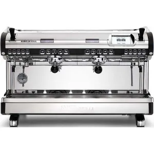 Кофемашина рожковая автоматическая Nuova Simonelli Aurelia WAVE T3 2Gr 380V black+Autopurge+Easy Cream+cup warmer+high groups