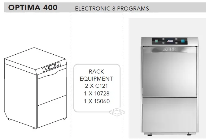 Машина посудомоечная Dihr OPTIMA 400