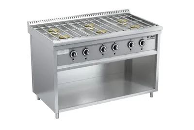 Плиты профессиональные ПЛИТА ГАЗОВАЯ ВУЛКАН-HEIDEBRENNER ПРГ-IIА-6М STANDART серия 700, АРТ. 82310