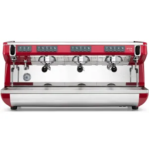Кофемашина рожковая автоматическая Nuova Simonelli Appia LIFE 3gr V 220V red+high groups+economizer